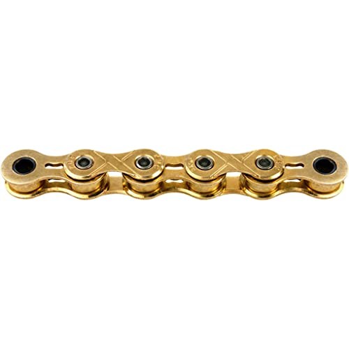 KMC e101 E-Bike Chain - Single Speed 1/2 x 1/8" 112 Links Gold 1