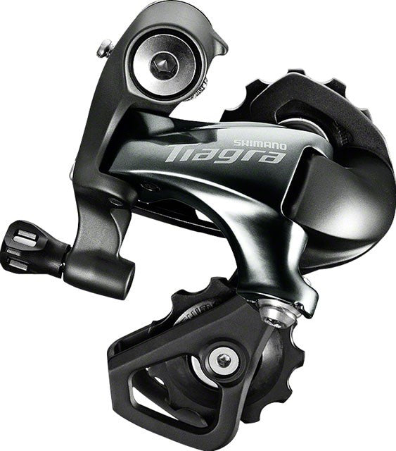 Shimano Tiagra RD-4700-SS Rear Derailleur - 10 Speed, Short Cage, Black 1
