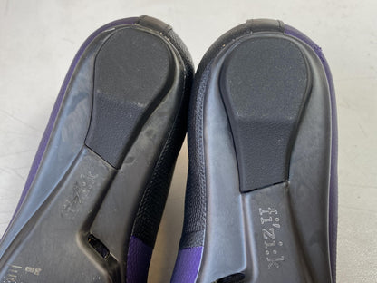 Unused Fizik Tempo Decos Carbon Clip In Shoes - Aubergine EU Size 37 9