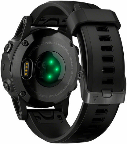 Garmin Fenix 5S Plus Sapphire Multisport GPS Smart Watch Black with Black Band 6