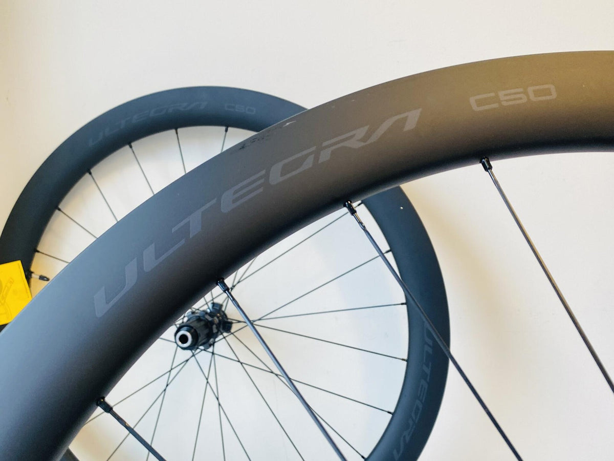 Shimano Ultegra R8170 C50 Carbon 700c Wheels 24H CL Disc 12x100/142mm TL 11/12s 4