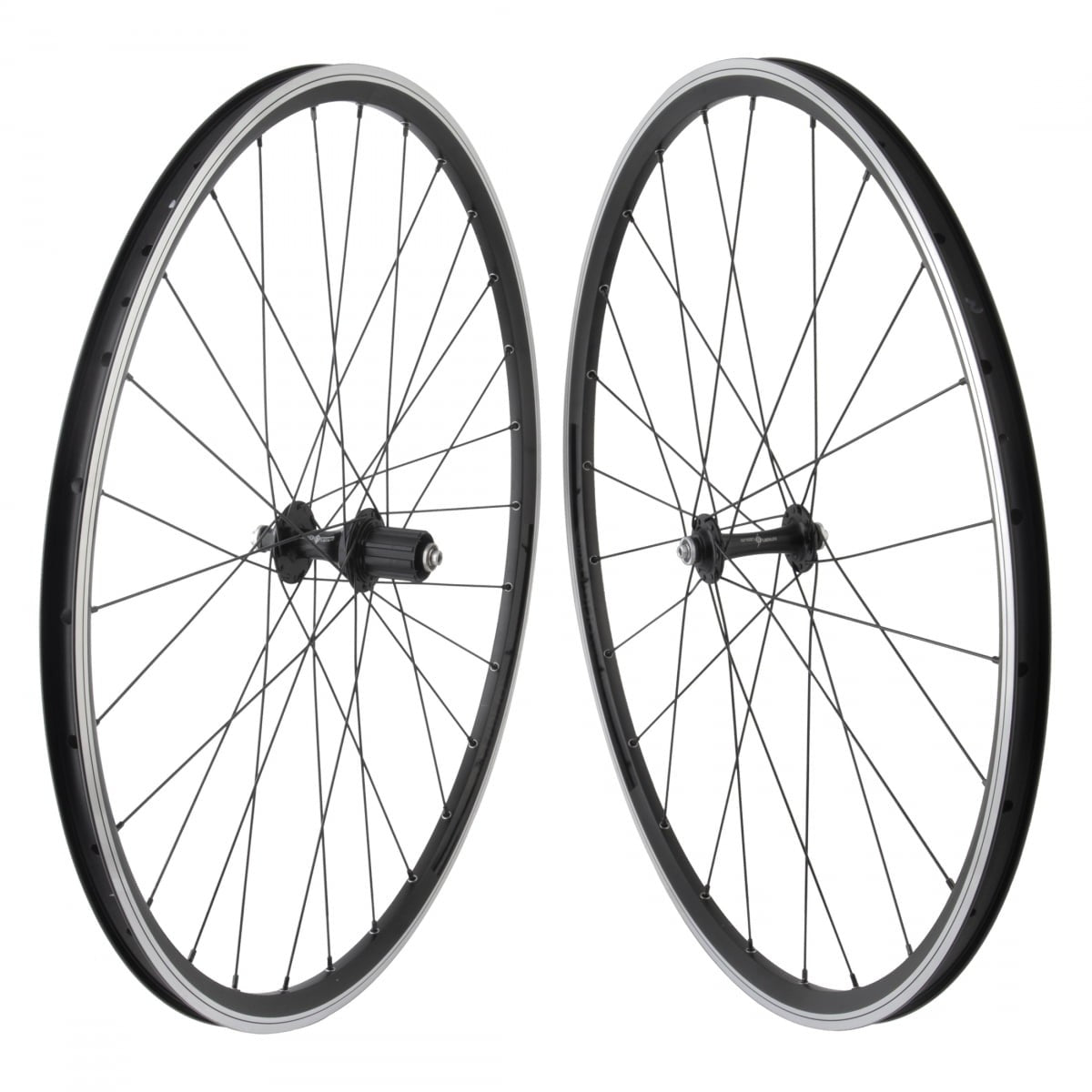WHL Pair 700 622x18 Origin-8 Silver18 Black MSW 24/28 Origin-8 RD1100 QR SEAL 1