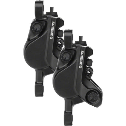 2x Shimano BR-MT500 Hydraulic Disc Brake Caliper Front or Rear Post Mount 1