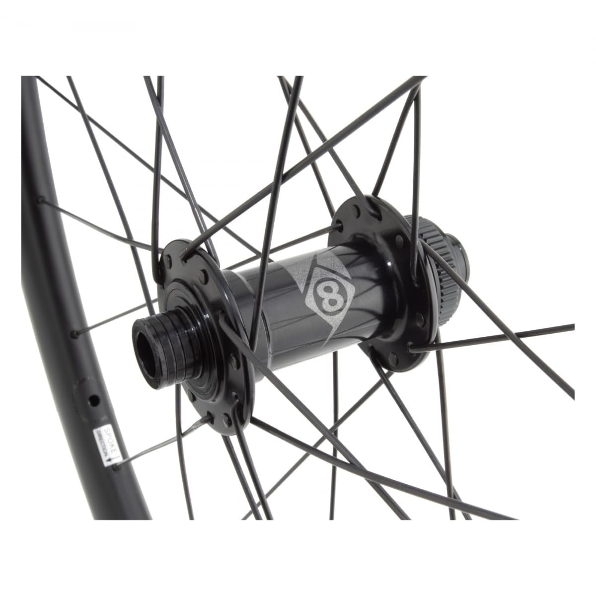 WHL Pair 700 622x19 Origin-8 BOLT CARBON 38mm TBLS DISC Black 24 Origin-8 RD1110 2