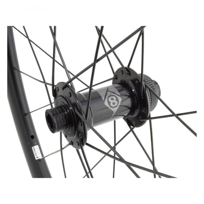 WHL Pair 700 622x19 Origin-8 BOLT CARBON 38mm TBLS DISC Black 24 Origin-8 RD1110 2