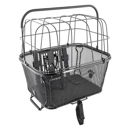 Sunlite Rack Top or Handlebar Pet Fiendly Wire Dome Mesh Basket Quick Release 1