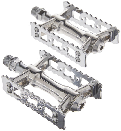 MKS Sylvan Touring Next Pedals, Silver, 9/16" 2