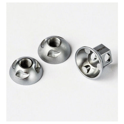 Pinhead Bicycle 9mm Front Wheel Bolt On Axle Lock Nuts & Coded Key Bike Security 2