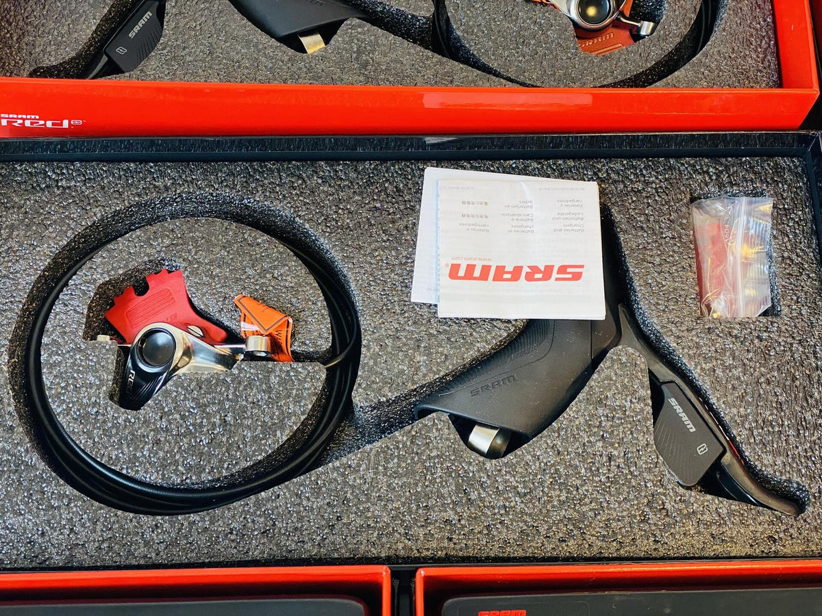 SRAM Red eTap 2x11 Road WiFli Group Set with Hydraulic Post Mount Disc Brakes 3