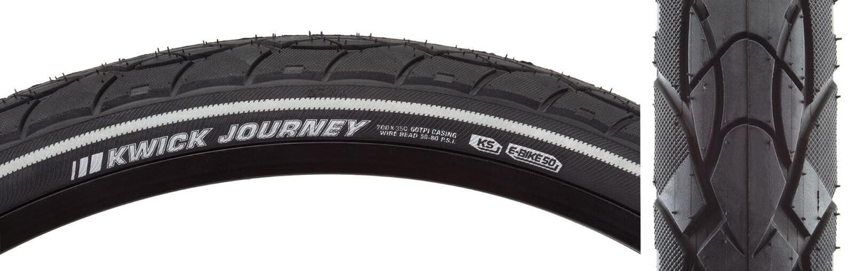 Kenda Kwick Journey Sport KS Tire 700x35 Hybrid City & EBIKE50 Ebike Rated 1