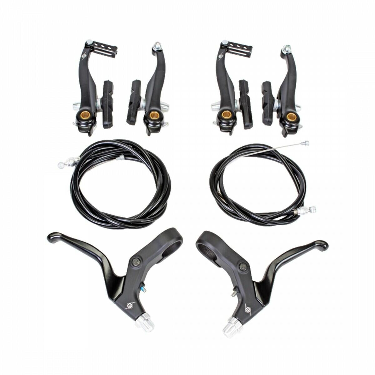 Origin-8 Sport Comp V-Brake Set Front + Rear Brakes with Levers + Cables 1