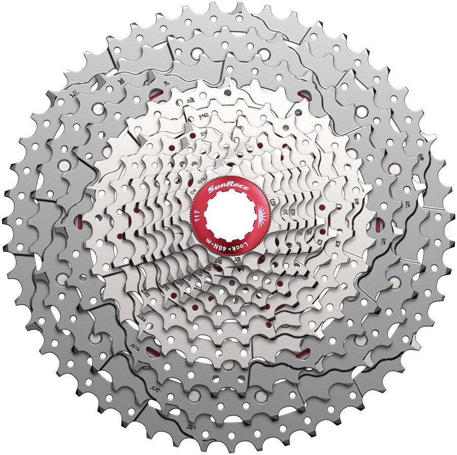 SunRace CSMZ903 Cassette - 12-Speed 11-51t Metallic Silver 1