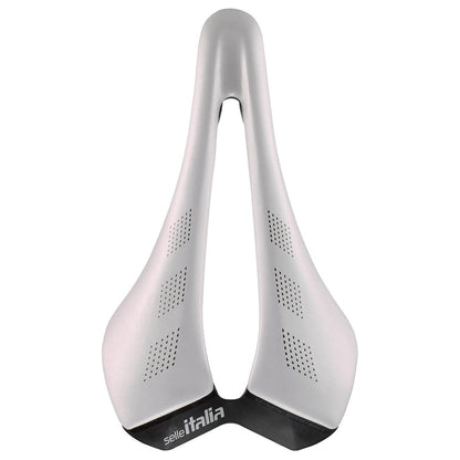 Selle Italia SLR Elite Opal L3 Steel Rails Cycling Saddle White 1