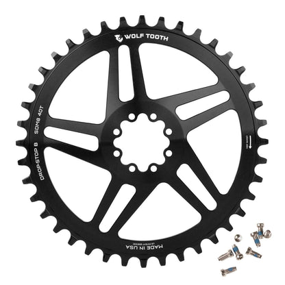 Wolf Tooth Drop-Stop B 36T Direct Mount Chainring for 8-Bolt Cranks 1