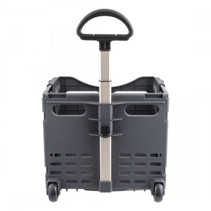 Topeak Trolley Tote MTX Rear Folding Basket + Extension Handle & Wheels - TB2008 3