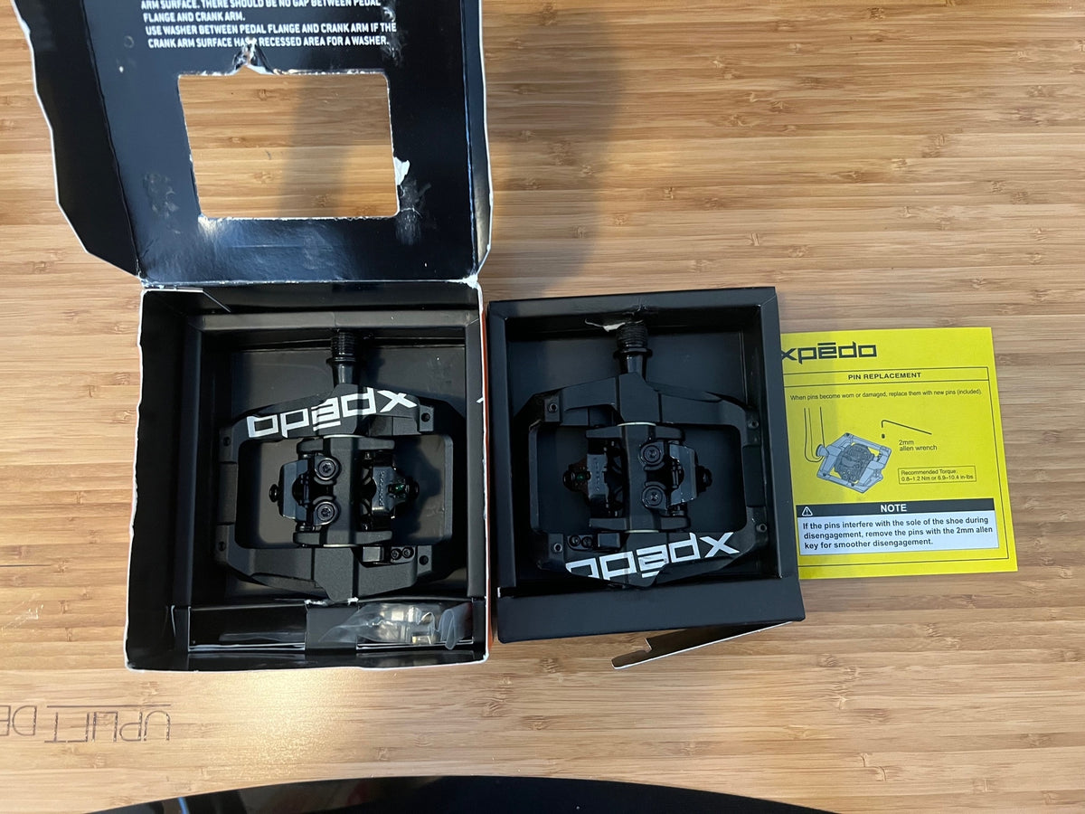 Xpedo GFX DH Dual Sided Clipless Platform Pedals - Black 6