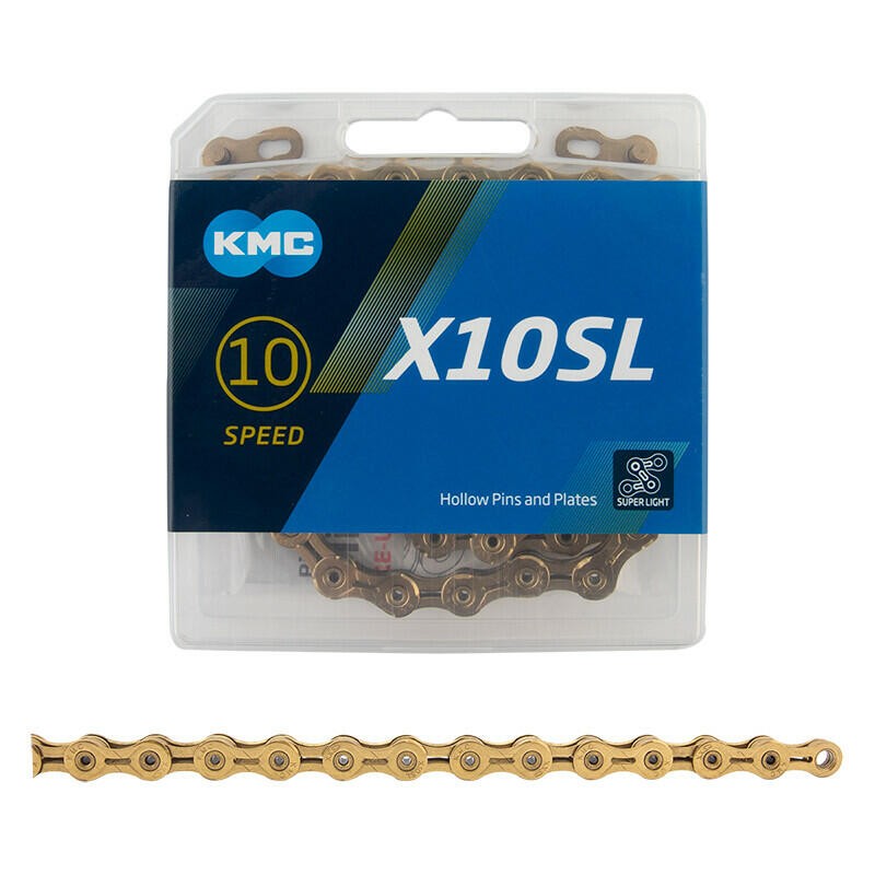 Kmc X10Ti Chain Kmc 1/2x3/32 X10 Ti 5.88mm Superlite Tigd 116l 1