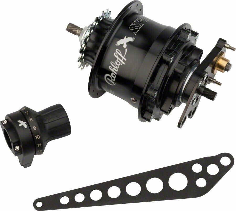 Rohloff Disc Speedhub 14 Speed16 Tooth Cog Bolt-On 32 Hole Black 1
