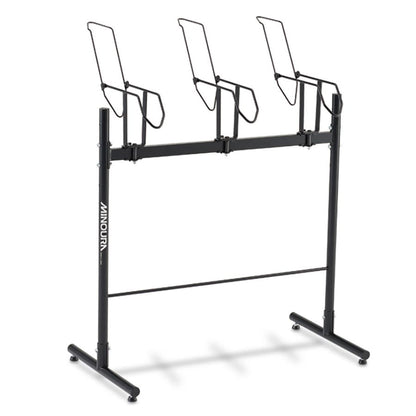 Minoura DS-4200 Free Standing Black Bike Rack Holds 3 Bikes Vertically 4