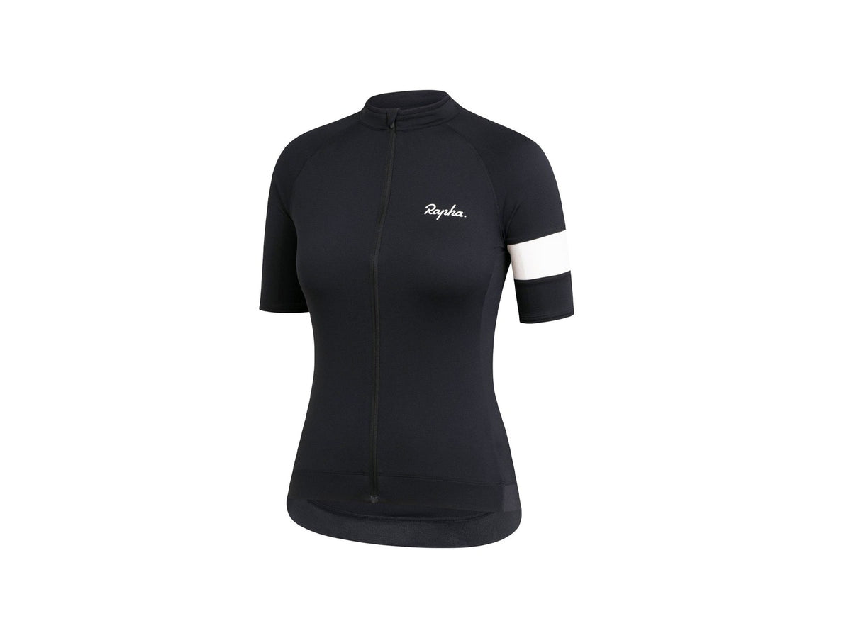 Rapha Women's Core Cycling Jersey XL Black 2