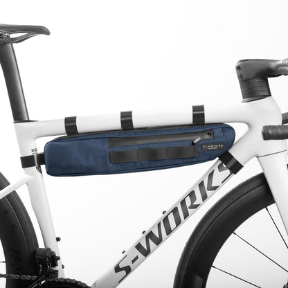 ALMSTHRE Signature Bike Frame Bag - Cosmic Blue, Small/Medium Sizing | Durable 1