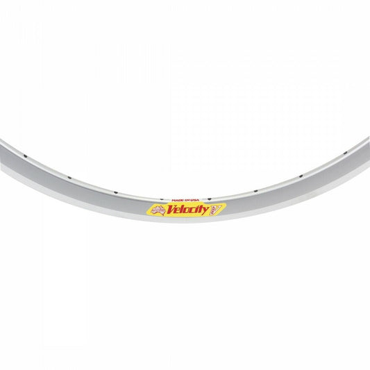 Velocity Deep-V Rim 700c Machined Sidewall 32-hole Silver 622x13.5 1