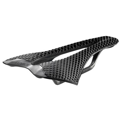 Selle Italia SLR 3D Carbon, S3, Carbon Rails, 3D Printed, Black 2