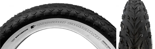 Vee Tire Co. Two Vee 20x4.0 White Wall Bike Tires Mission Command E-Bike 50 1