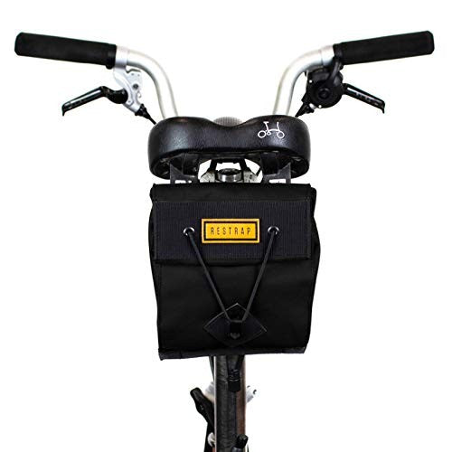 Restrap Cycling "City Saddle Bag" for Folding Bikes - Small 1.2L, Black 3