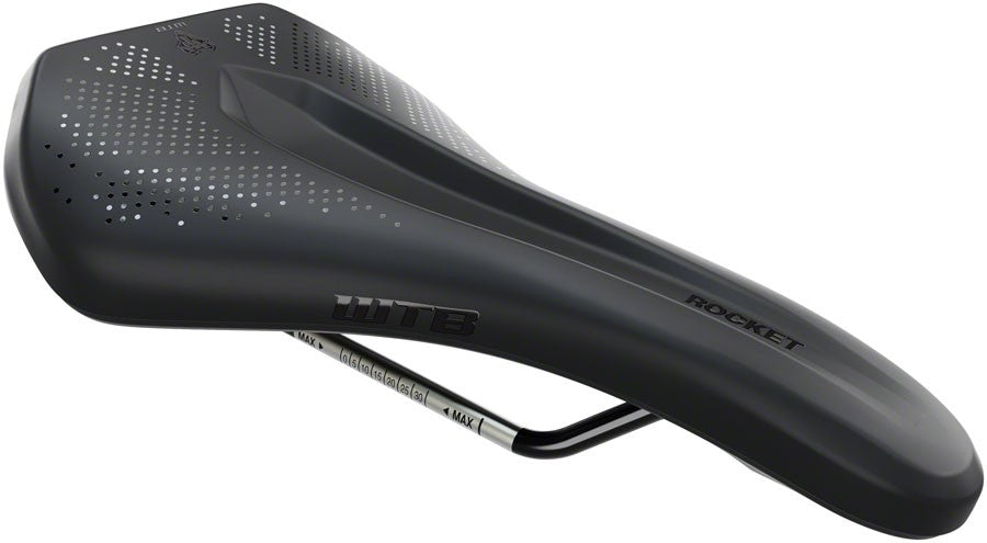 WTB Rocket Medium Titanium Fusion Form Black Saddle MTB Unisex Black 1