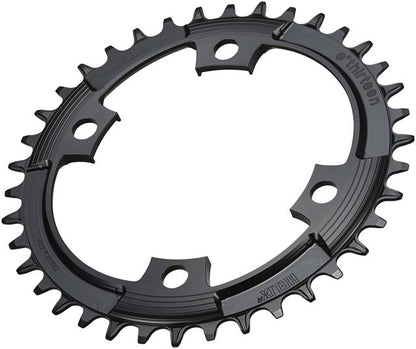 e*thirteen Helix R 107 BCD 4-Bolt Chainring - 40t, 11/12-Speed, 107BCD, Black 2
