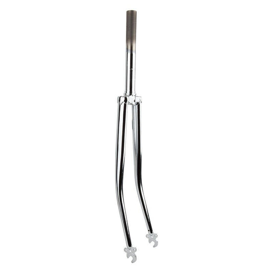 Sunlite Bicycle Steel Road Fork for 27" Wheels Chrome 1" x 200mm Steerer Tube 1
