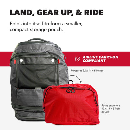 SILCA Maratona WEB - 45L Cycling Gear Bag, Airline Carry-On Approved 3