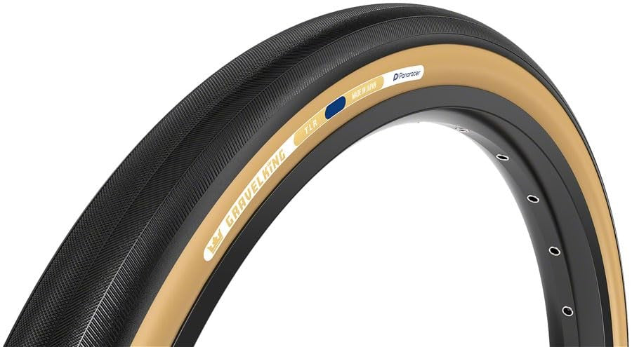 Panaracer GravelKing Slick Tire 700x45c Tubeless Folding Black/Brown 1