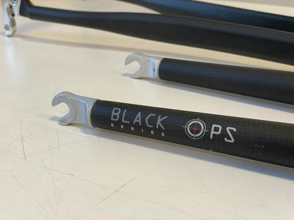 Origin8 Black-Ops Series Foxtrot 700cx Carbon/Alloy Frame & Fork Size 59cm / 23" 6