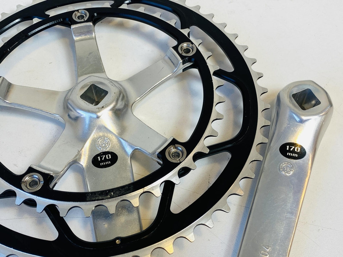 Campagnolo Centaur 10-Speed 170mm Crankset 53/39t TISO Chainrings - BBS Custom 8