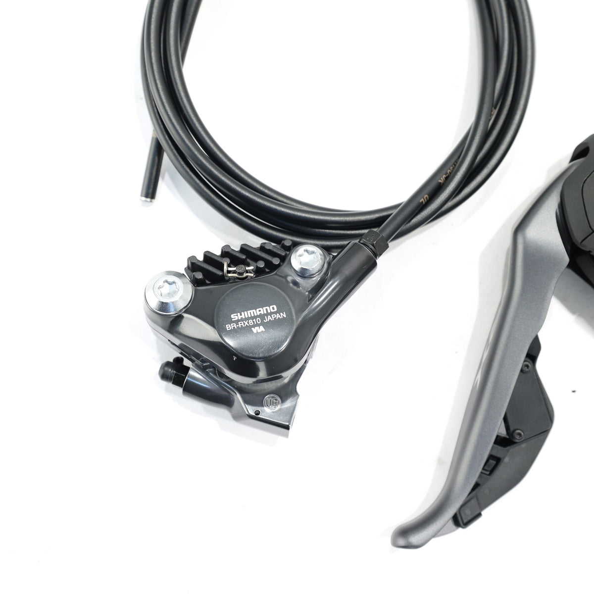 Shimano GRX ST-RX815 Di2 Hydraulic Brake Lever Set Left Right BR-RX810 Calipers 6