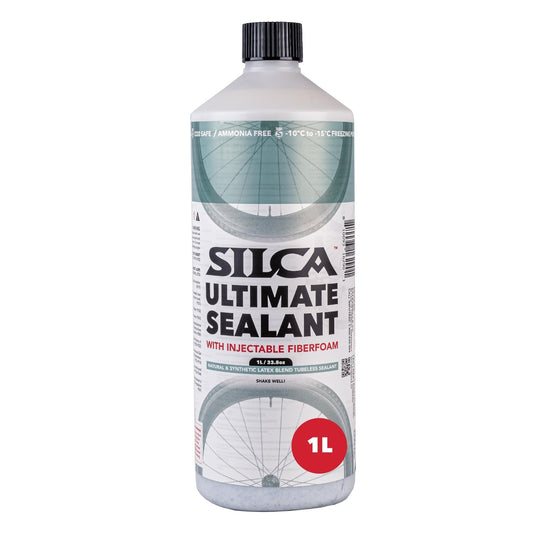 SILCA Ultimate Tubeless Bike Tire Sealant, Injectable Formula - 1L 1
