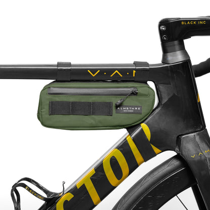 ALMSTHRE Compact Bike Frame Bag, Weather-Resistant, Hunter Green 1