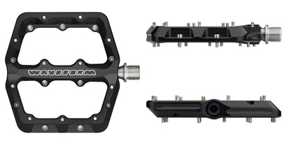 Wolf Tooth Waveform Aluminum Platform Pedals - Black, Large 3