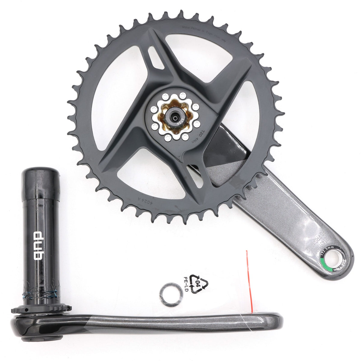 SRAM Force 1 AXS D2 DUB Power Meter Crankset 172.5mm 42T 3