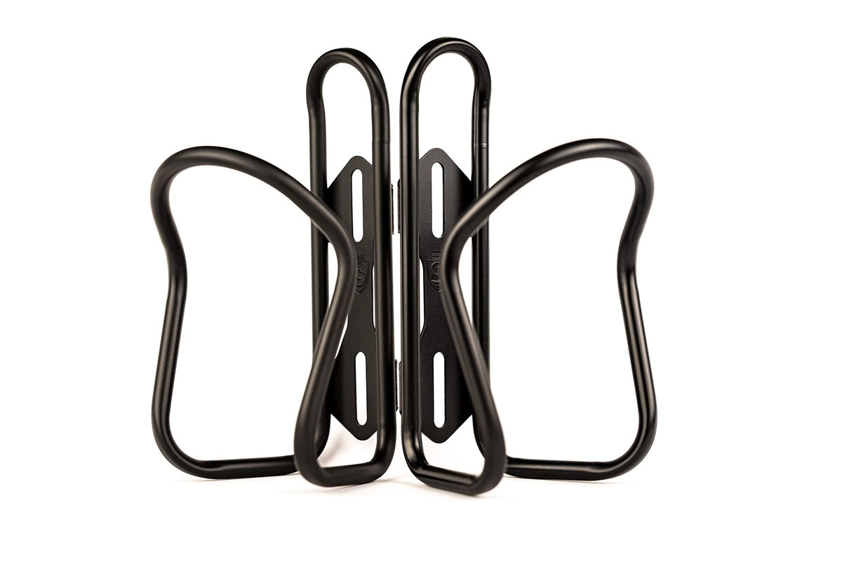 SILCA Sicuro Titanium Bike Water Bottle Holder, Lightweight - Black 3