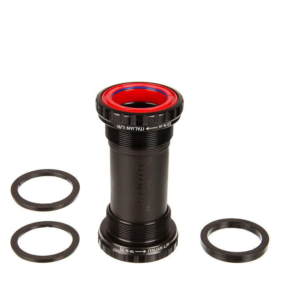 SRAM DUB Italian Ceramic Threaded Bottom Bracket Cups, 70mm, 28.99mm 1
