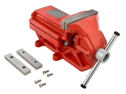 Unior 6 Inch Bench Vise Red 150mm Irongator Quick Release European Made 1