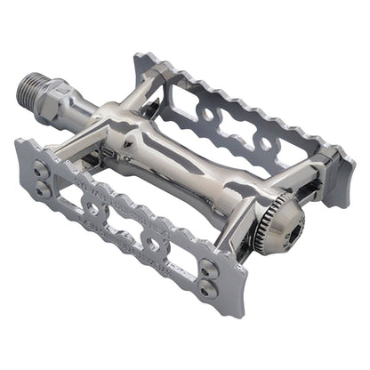 MKS Sylvan Touring Next Pedals, Silver, 9/16" 3