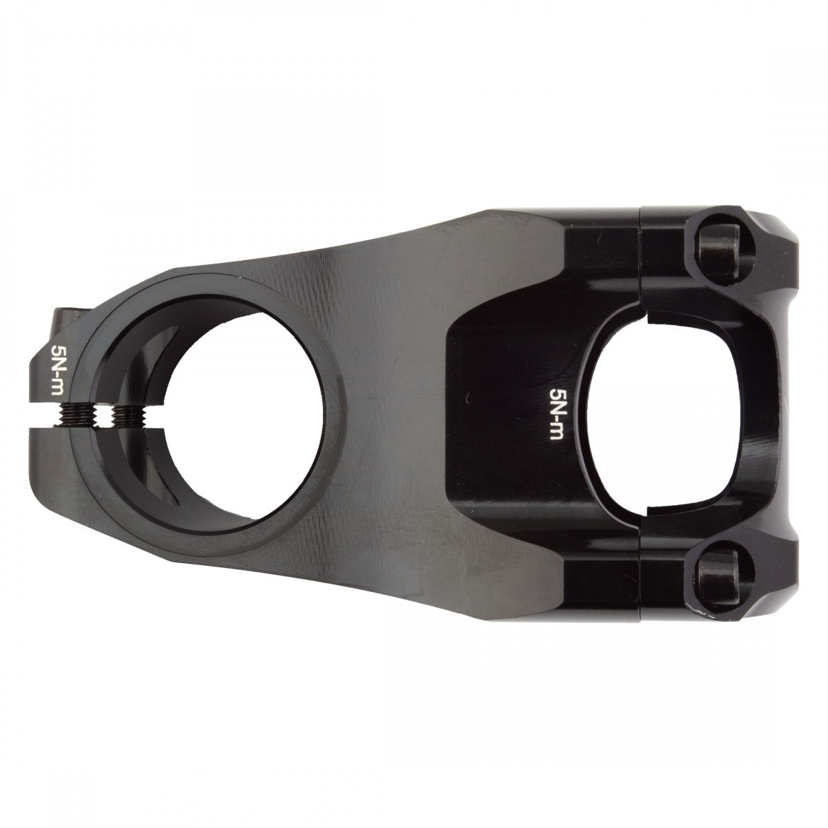 Origin8 Flux 31.8mm MTB Stem 55mm 0 Black 4-Bolt Front Loading Faceplate 4