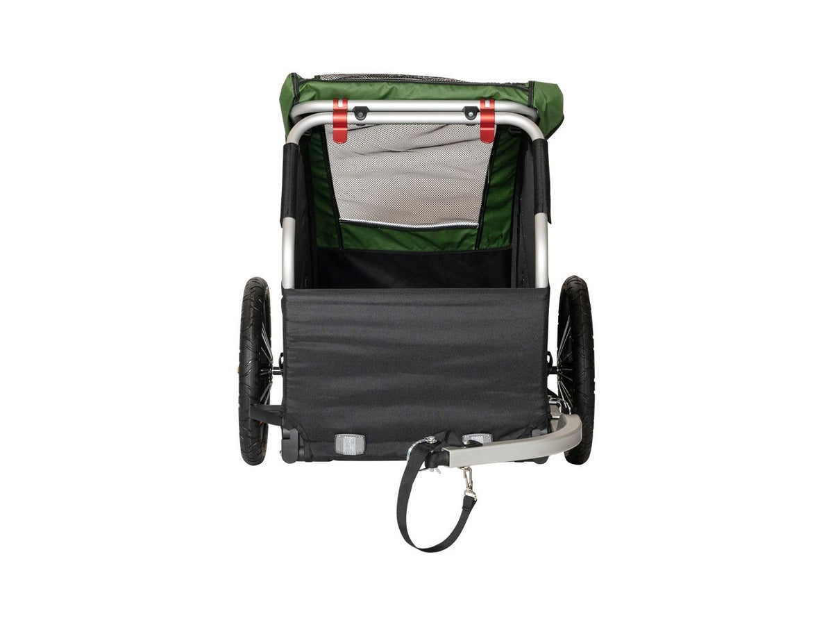 Burley Tail Wagon® Pet Trailer One size Black/Dark Green 12