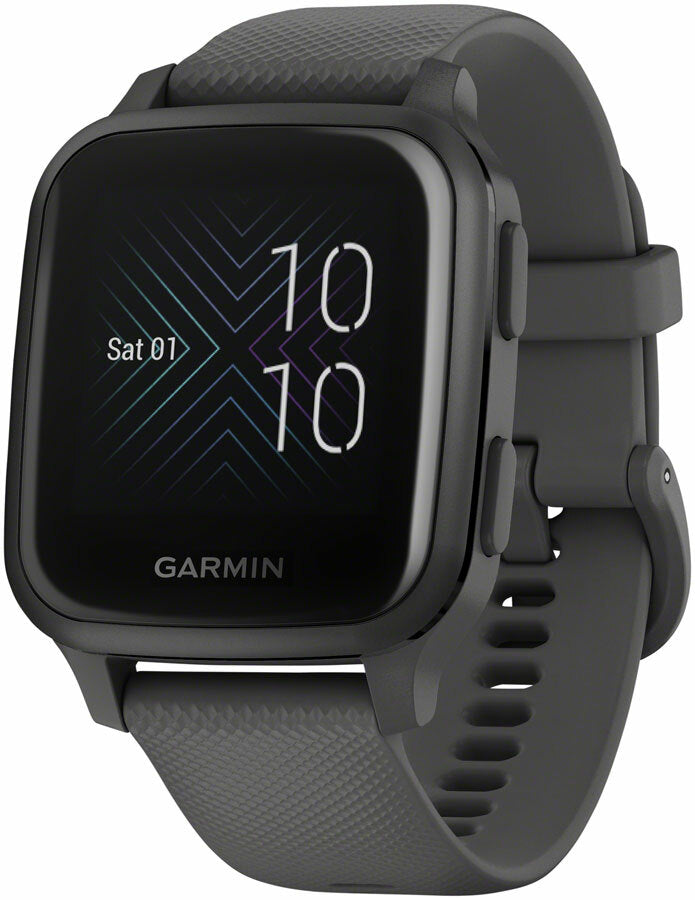 Garmin Venu SQ GPS Watch - Grey / Grey Silicone Band 1