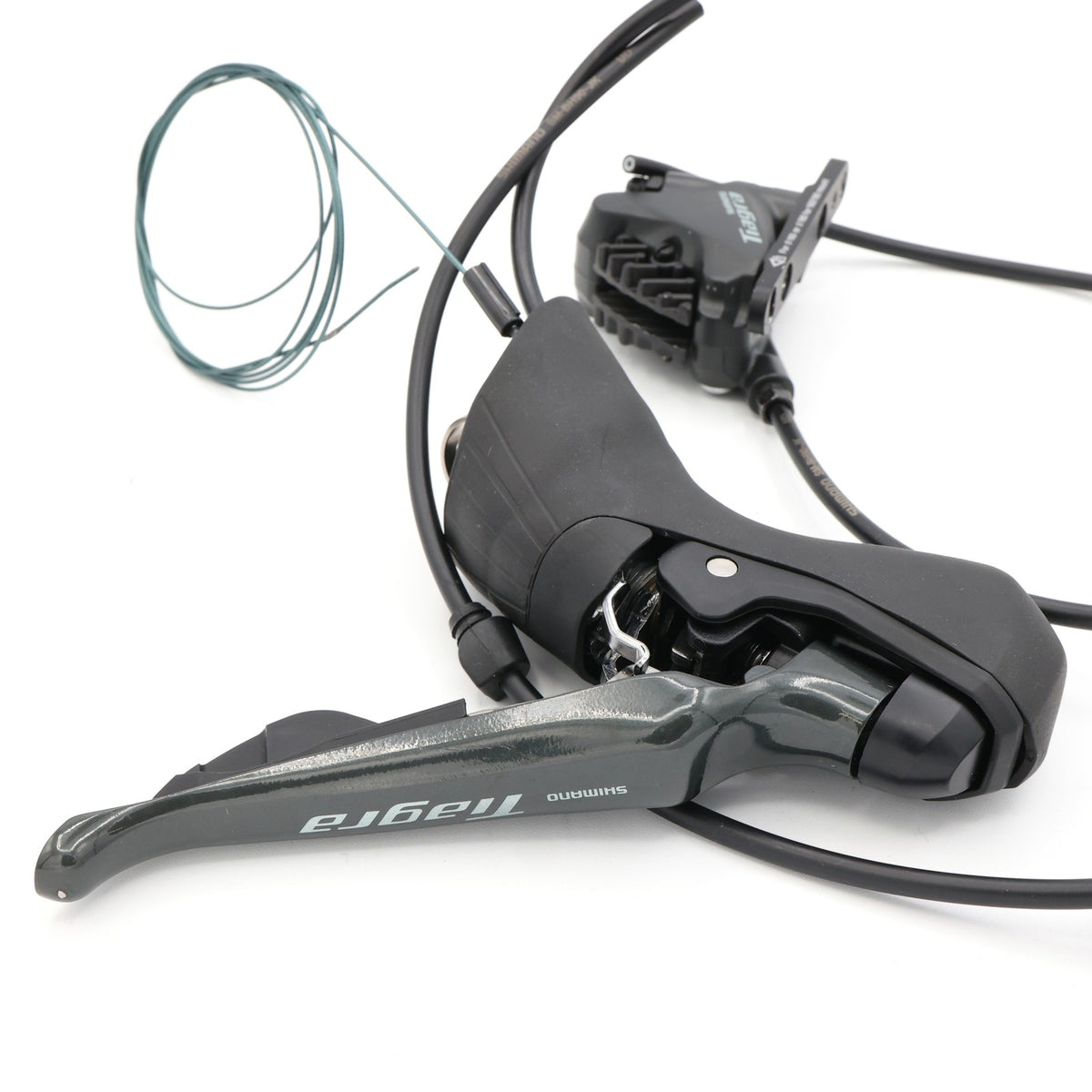 Shimano Tiagra ST-4720 Left 2x Hydraulic STI Lever BR-4770 Caliper 3