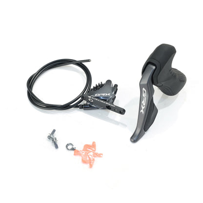 Shimano GRX ST-RX815 Di2 Hydraulic Brake Lever Set Left Right BR-RX810 Calipers 2